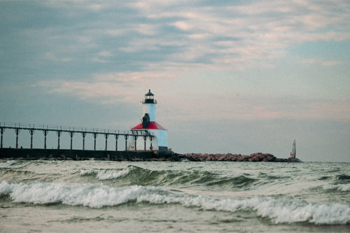 Storm Light: Michigan City Lighthouse