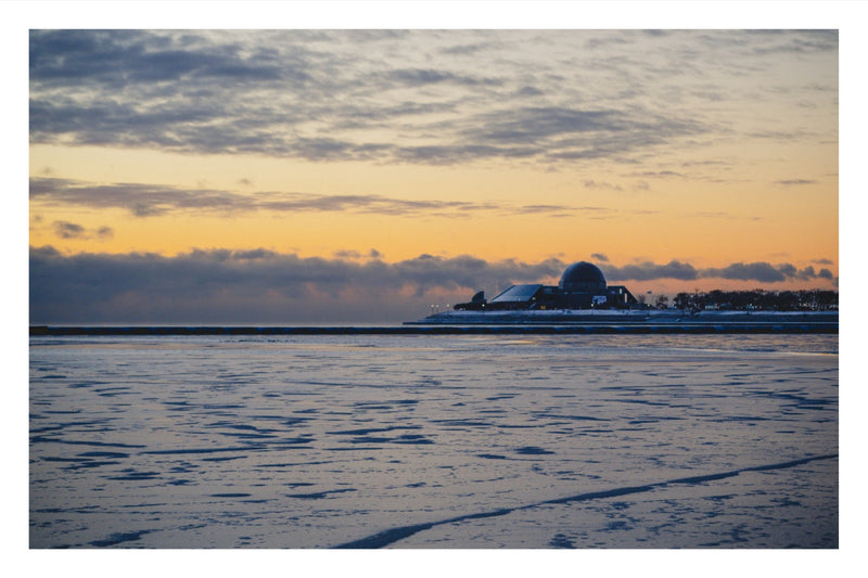 The Dome at the Edge of Winter: Adler Planetarium, Chicago