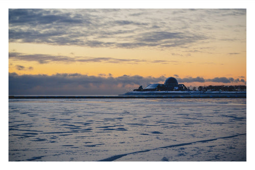 The Dome at the Edge of Winter: Adler Planetarium, Chicago