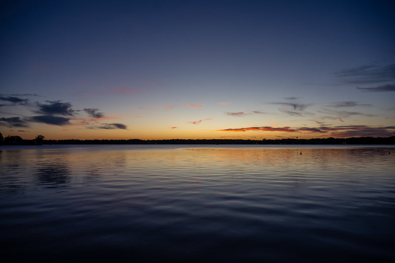 Cedar Lake Indiana Sunset