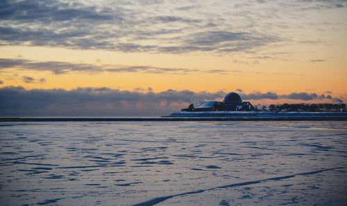 The Dome at the Edge of Winter: Adler Planetarium, Chicago