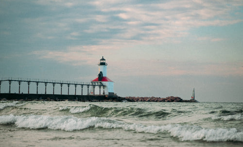 Storm Light: Michigan City Lighthouse