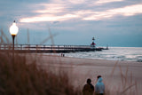 Evening at the Shore: Michigan City Lighthouse